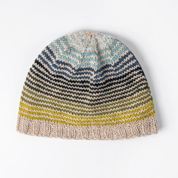 Blue Sky Fibers Corning Gradient Trio Cap Knitting Pattern