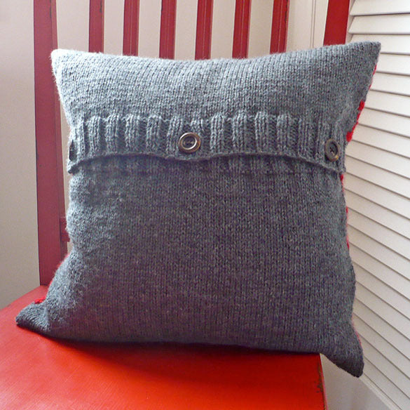 Berroco Buss Cushion Knitting Pattern
