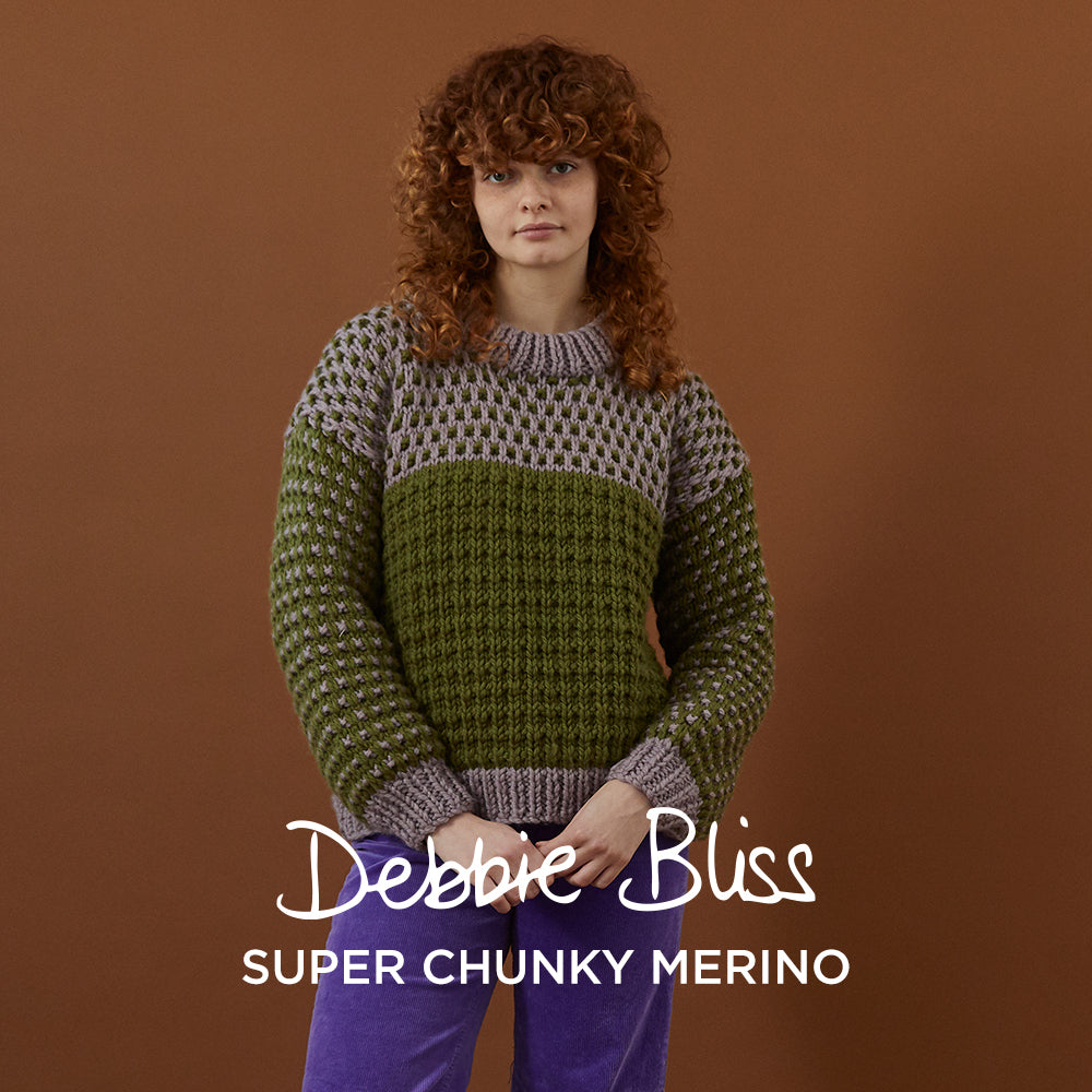 Debbie Bliss Fleck Stitch Sweater Knitting Pattern