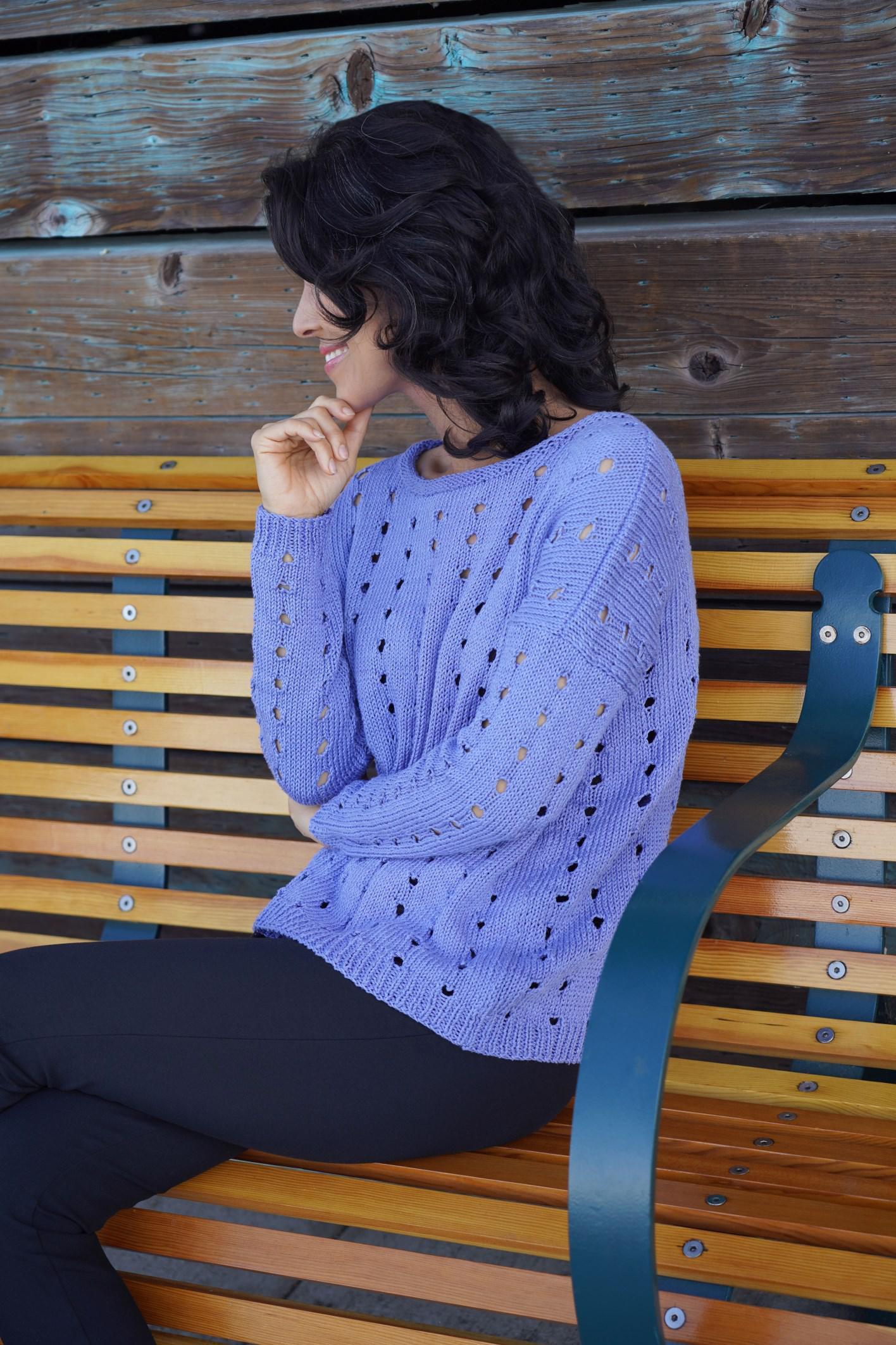 Noble Tee Top Knitting Pattern