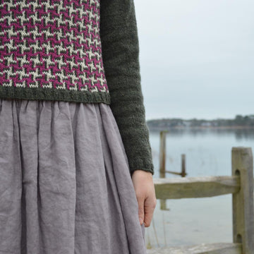 Houndstooth Crop
