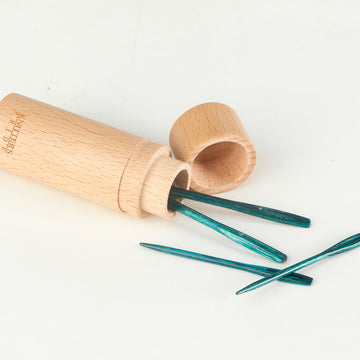 Knitter's Pride Teal Wooden Darning Needles