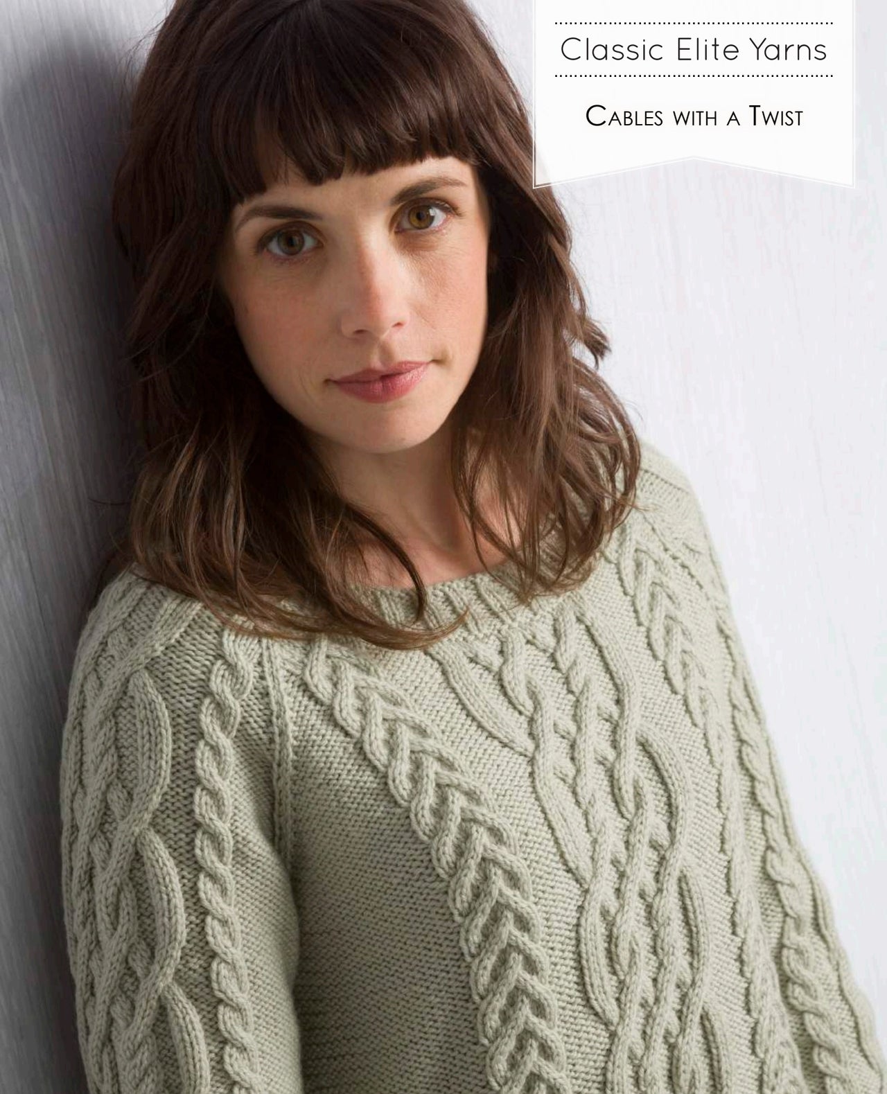 Classic Elite Yarns B Cables With A Twist Knitting Pattern