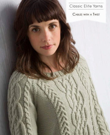 Classic Elite Yarns B Cables With A Twist Knitting Pattern