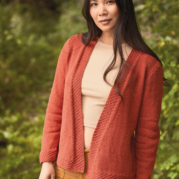Ambience Cardigan in Rowan Cotton Revive PDF
