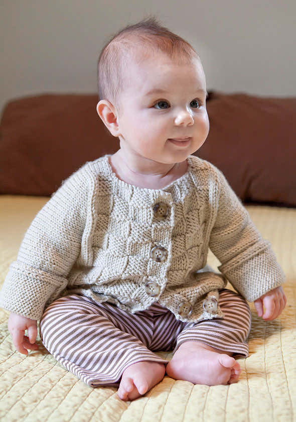 Berroco Burnett Cardigan Knitting Pattern