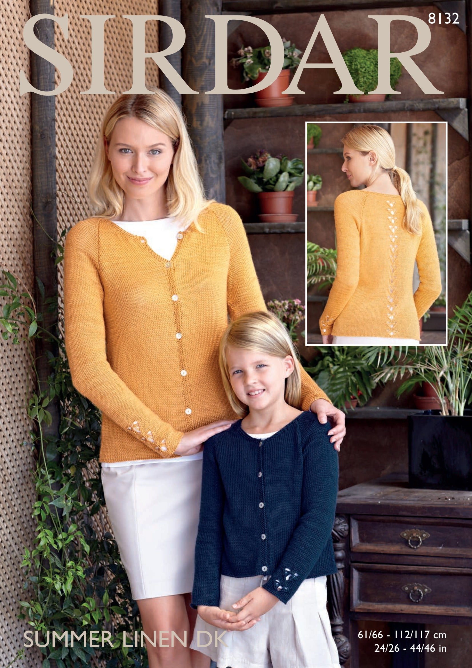 Sirdar 8132 Cardigans Knitting Pattern