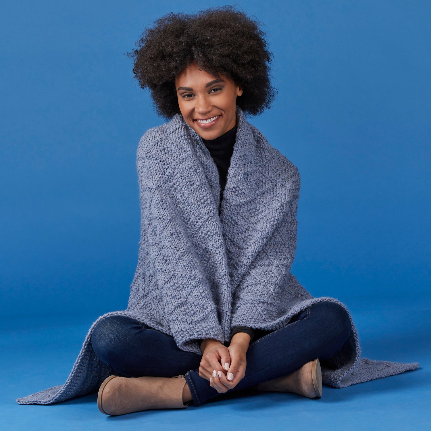 Tahki Yarns Caldwell Afghan Knitting Pattern