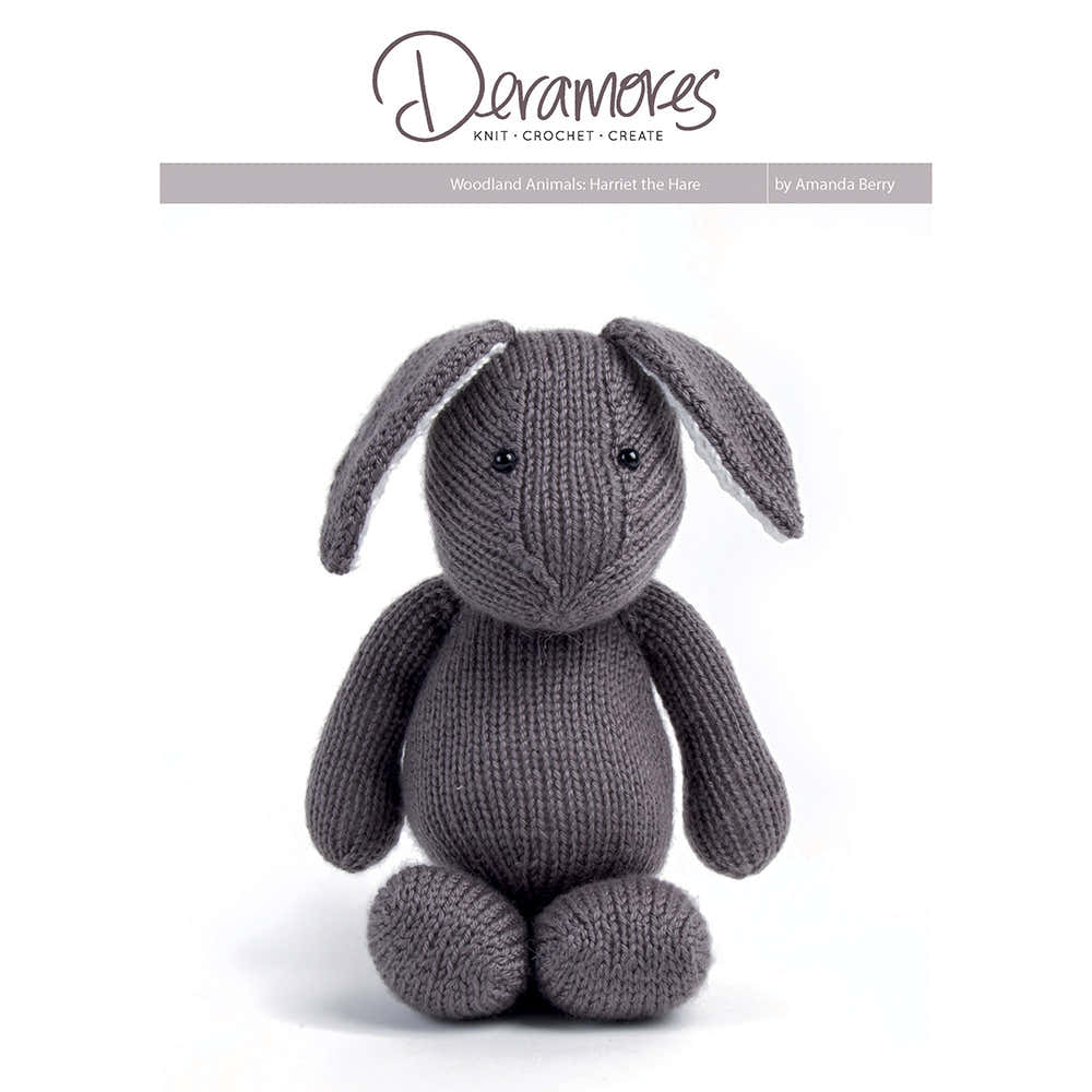 Deramores Woodland Creatures Harriet the Hare Knitting