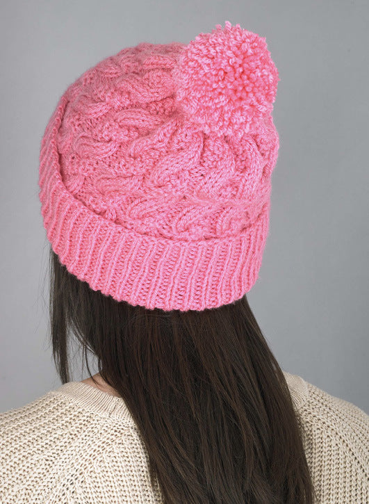 Paintbox Yarns Modern Cable Hat Knitting Pattern