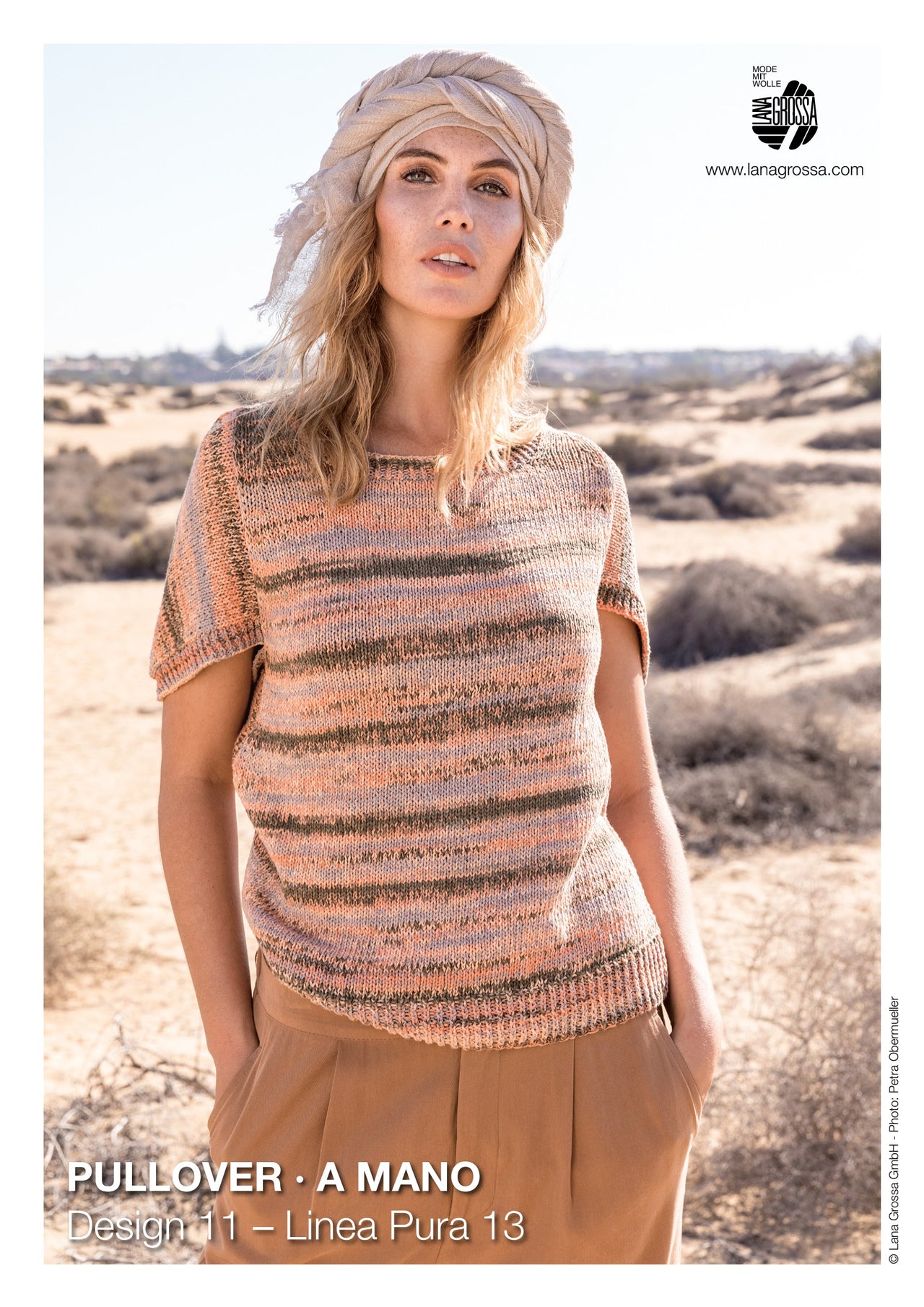 Lana Grossa Pullover Jumper Knitting Pattern