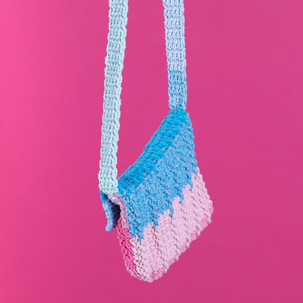 Paintbox Yarns About Town Crossbody Bag Crochet Pattern