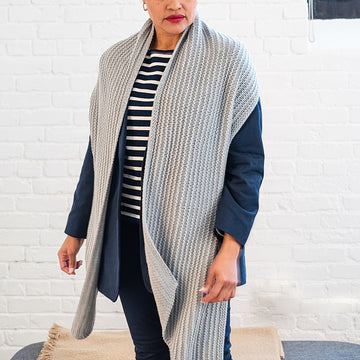 Cantilever Wrap Knitting Pattern