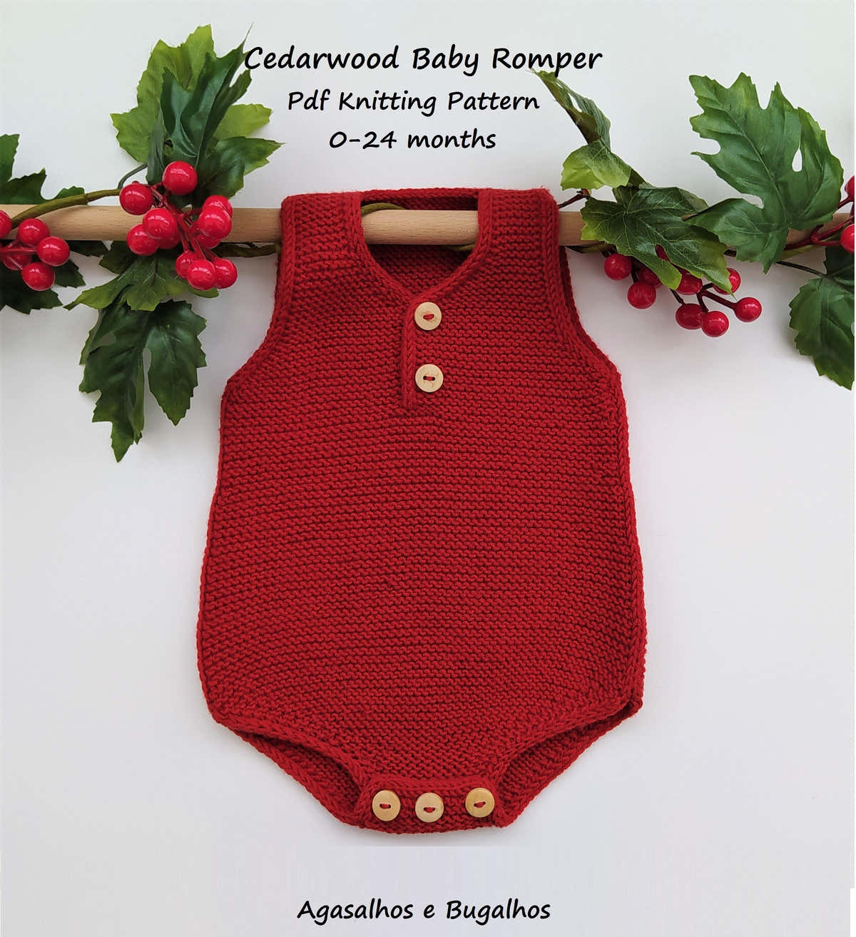 Cedarwood Baby Romper | 0-24 months