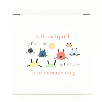 Lay Flat To Dry - White Mug