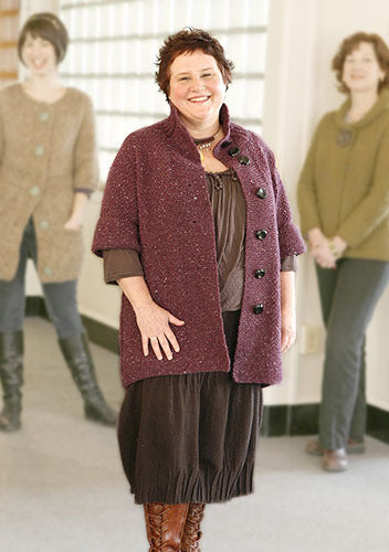 Stratus Coat in Berroco Blackstone Tweed PDF (Free)