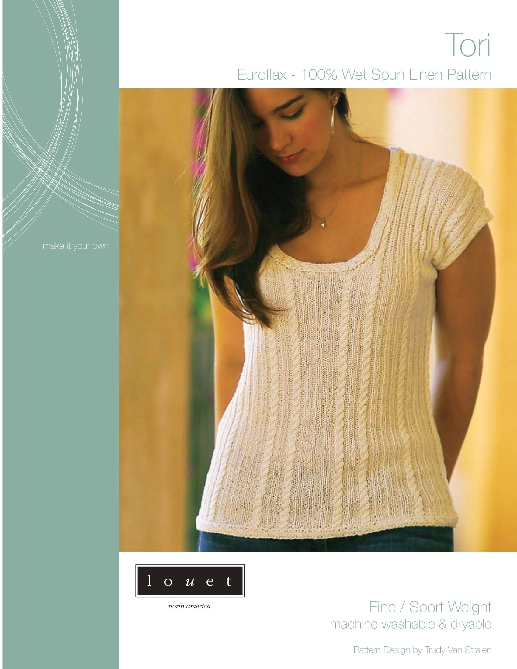 Louet Patterns Jumper Knitting Pattern