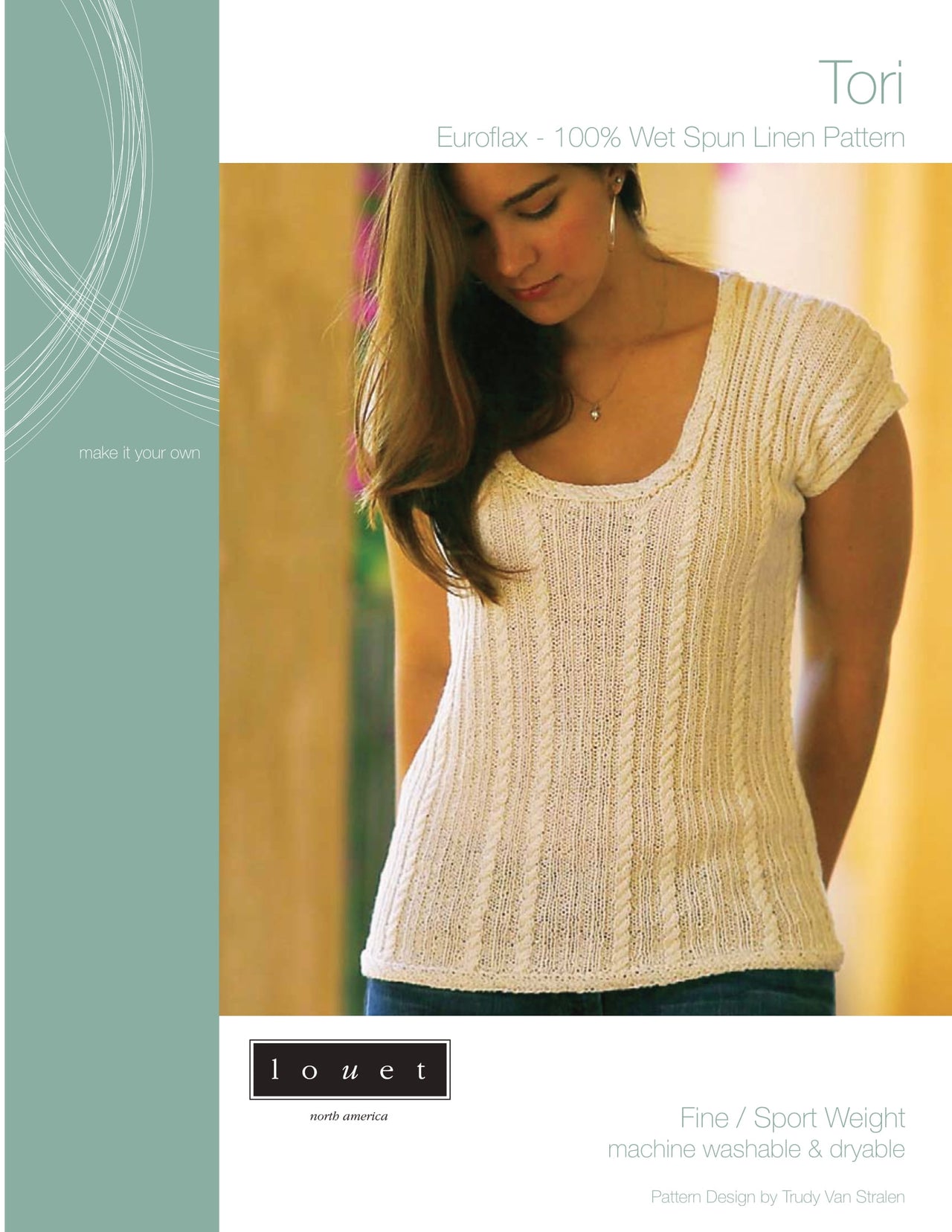 Louet Patterns Jumper Knitting Pattern