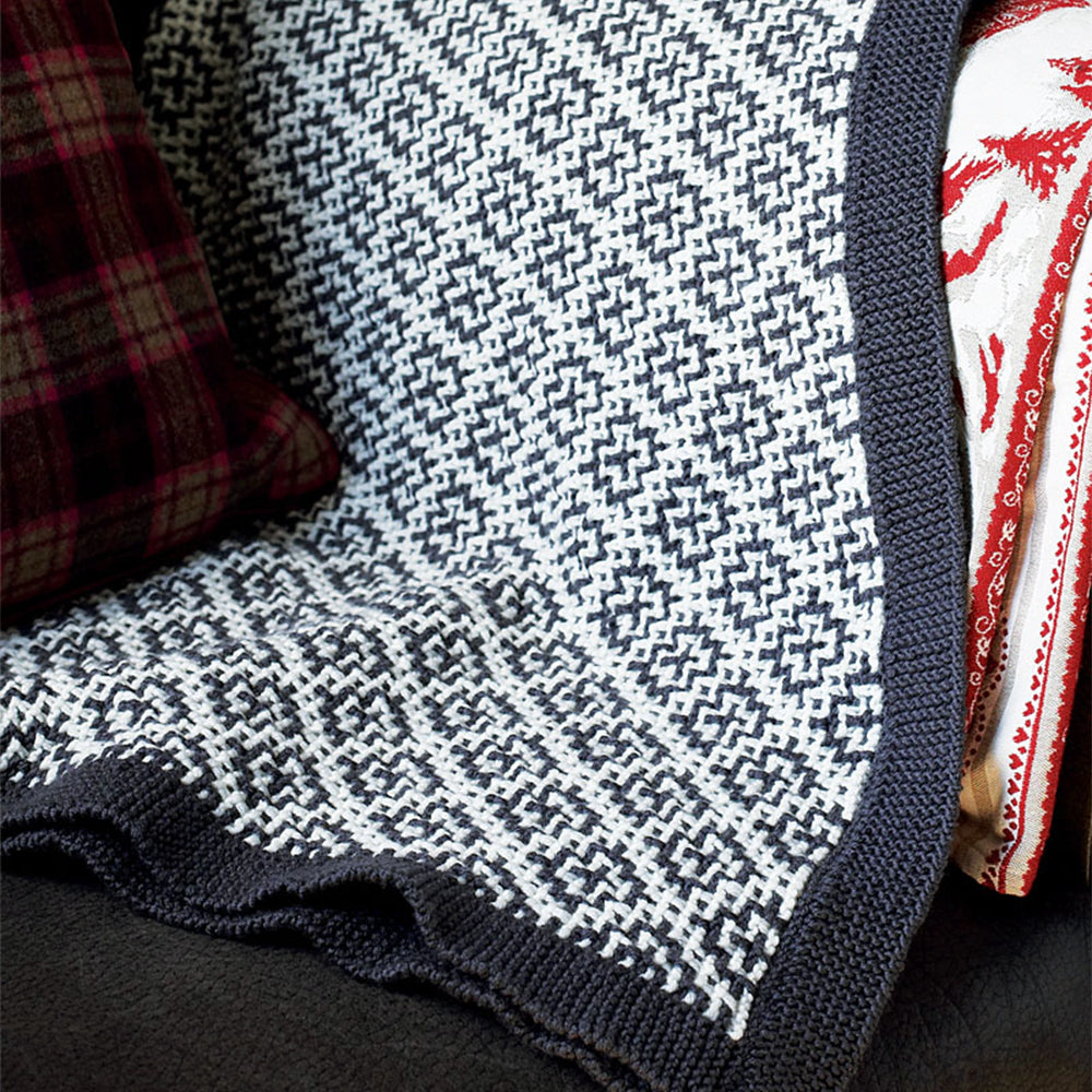 Debbie Bliss Welsh Blanket Knitting Pattern