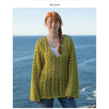 Classic Elite Yarns Jacana Jumper Knitting Pattern