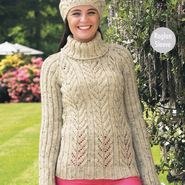 Sweater, Tunic & Hats Knitting Pattern