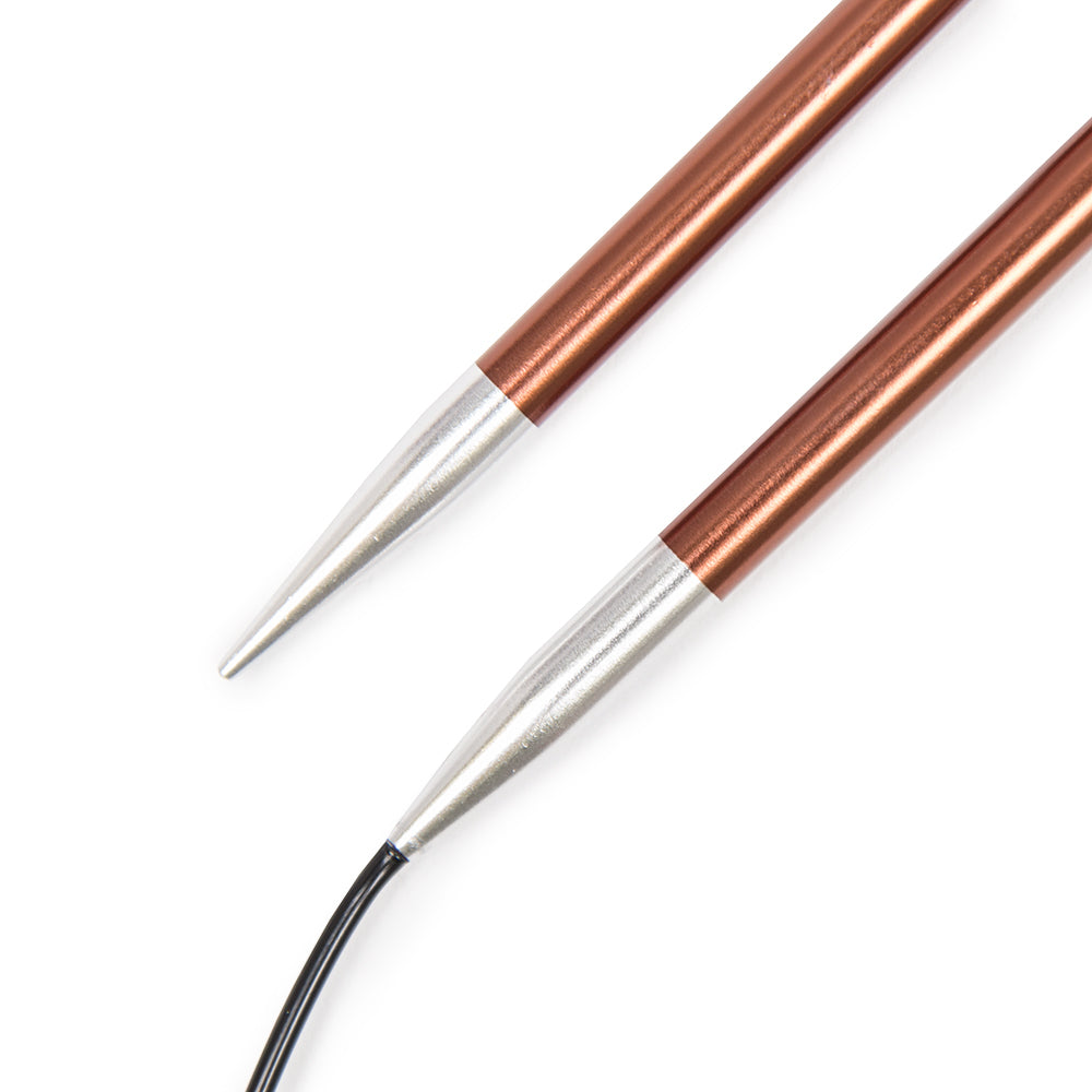 KnitPro Zing Fixed Circular Needles 40"