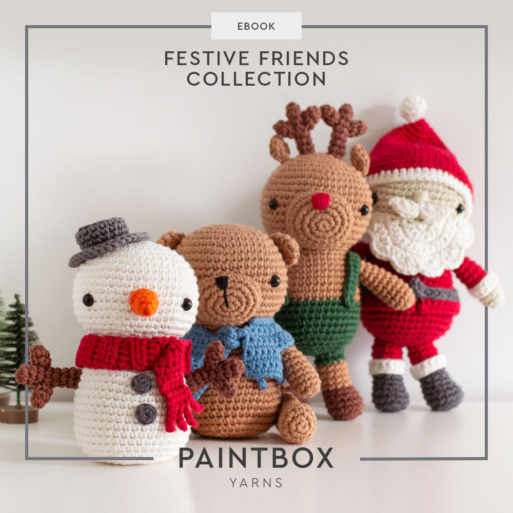 Paintbox Yarns Festive Friends Collection Ebook Crochet