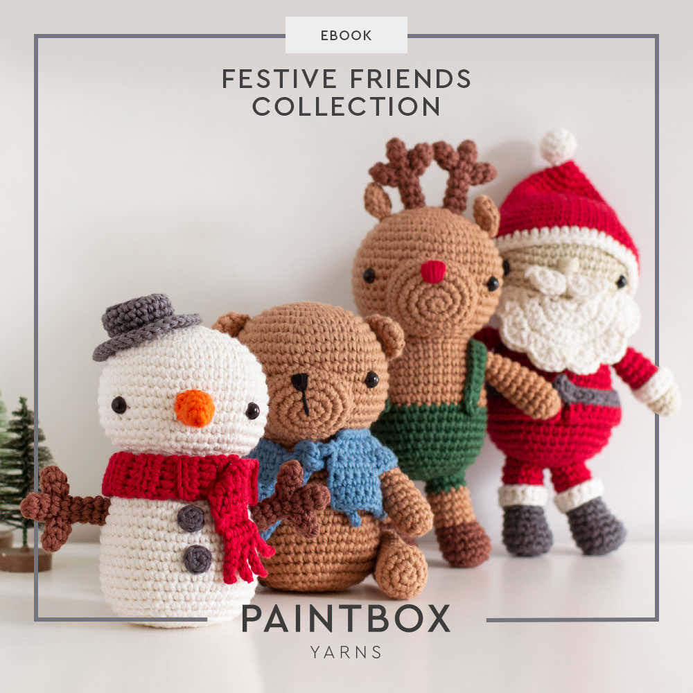Paintbox Yarns Festive Friends Collection Ebook Crochet