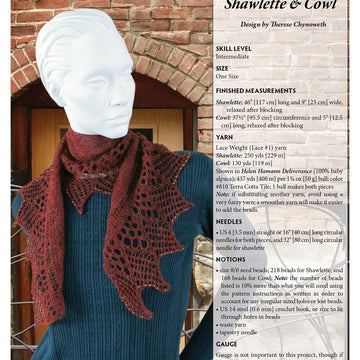 Antique Lace Shawlette & Cowl