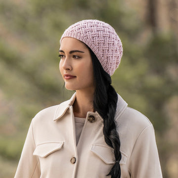 Blue Sky Fibers Lombard Hat Knitting Pattern