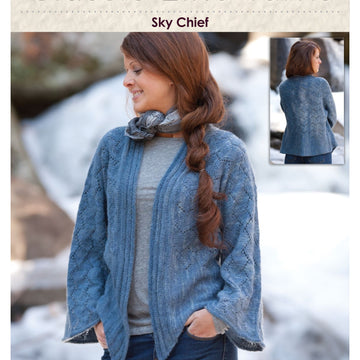 Classic Elite Yarns Sky Chief Cardigan Knitting Pattern
