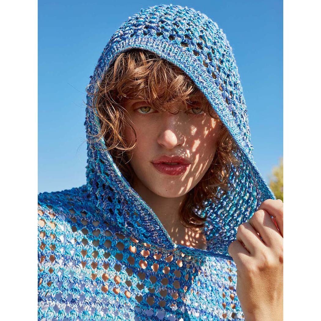 Lang Hooded Top Jumper Knitting Pattern