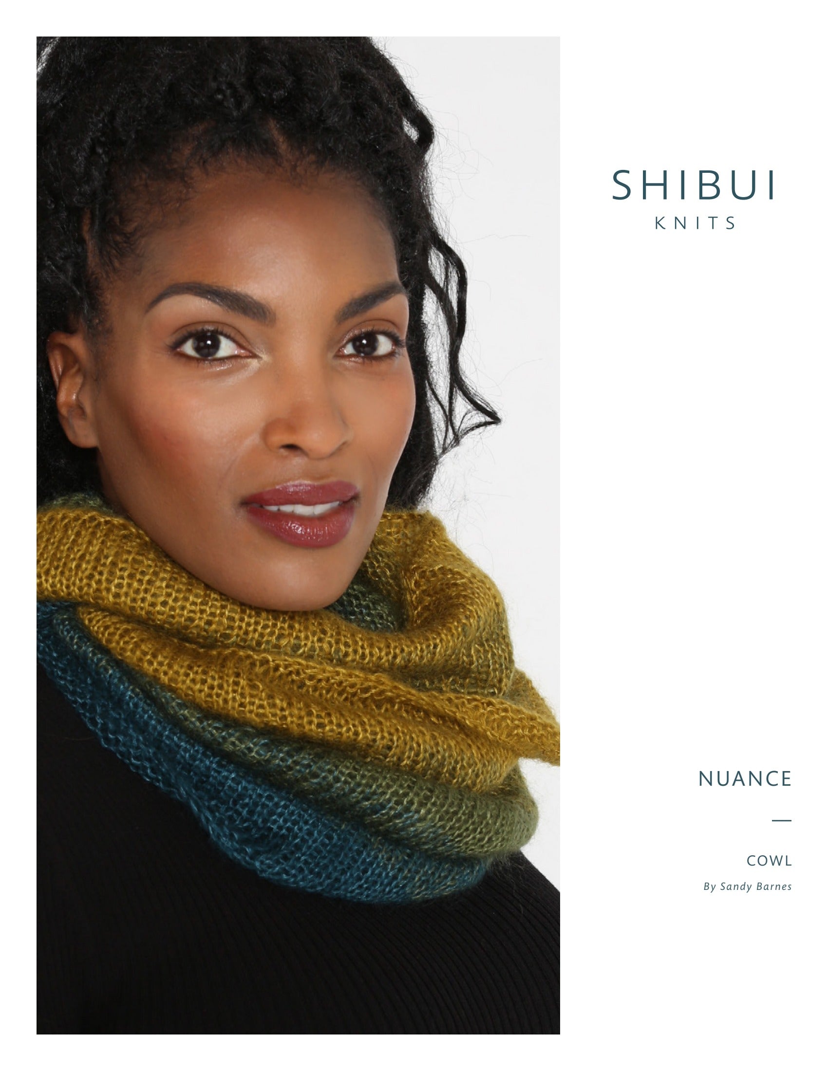 Shibui Knits Nuance Cowl Knitting Pattern