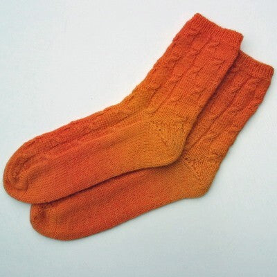 Jojoland Sunset Socks Knitting Pattern