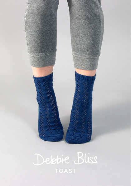 Debbie Bliss Brandi Socks Knitting Pattern