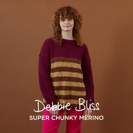 Debbie Bliss Striped Sweater Knitting Pattern