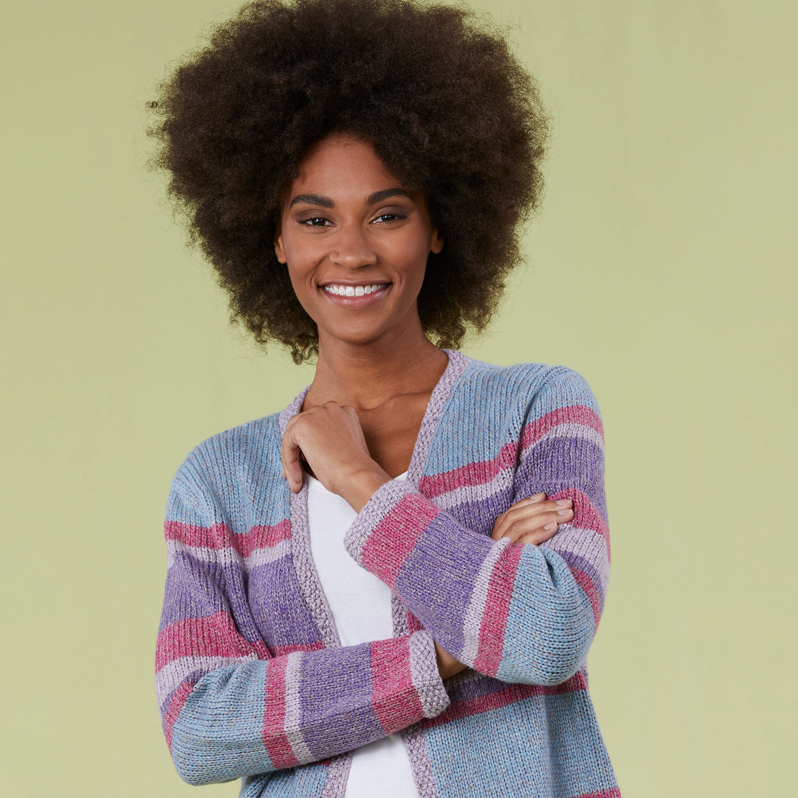 Tahki Yarns La Jolla Cardigan Knitting Pattern