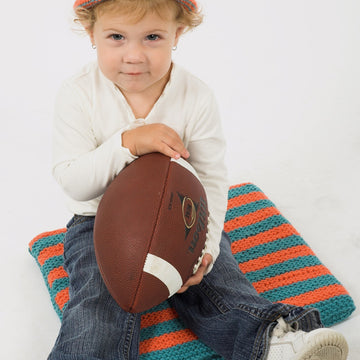 Baby Hat & Seat Cushion Knitting Pattern