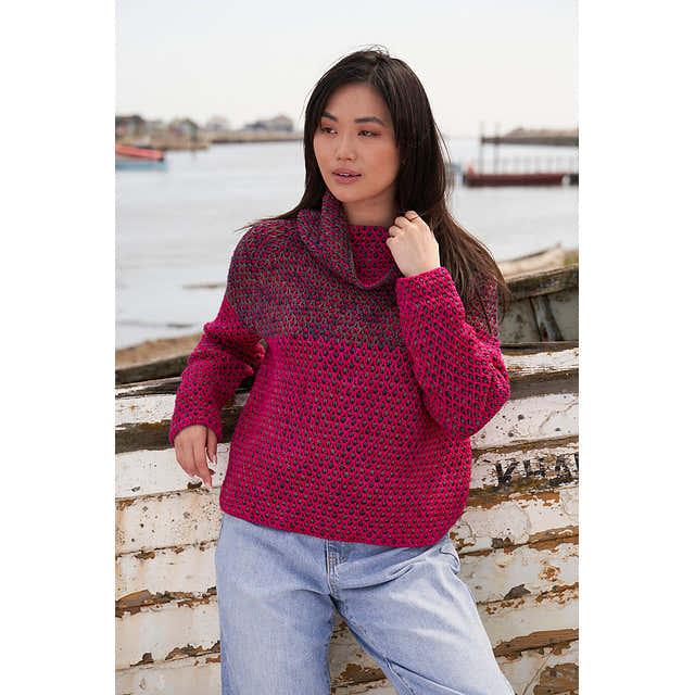 Malabrigo Sail Away Booklet Cardigan Crochet Pattern