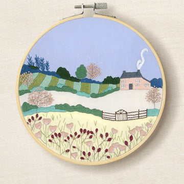 Spring Landscape by Georgie K. Emery Advanced Embroidery Kit