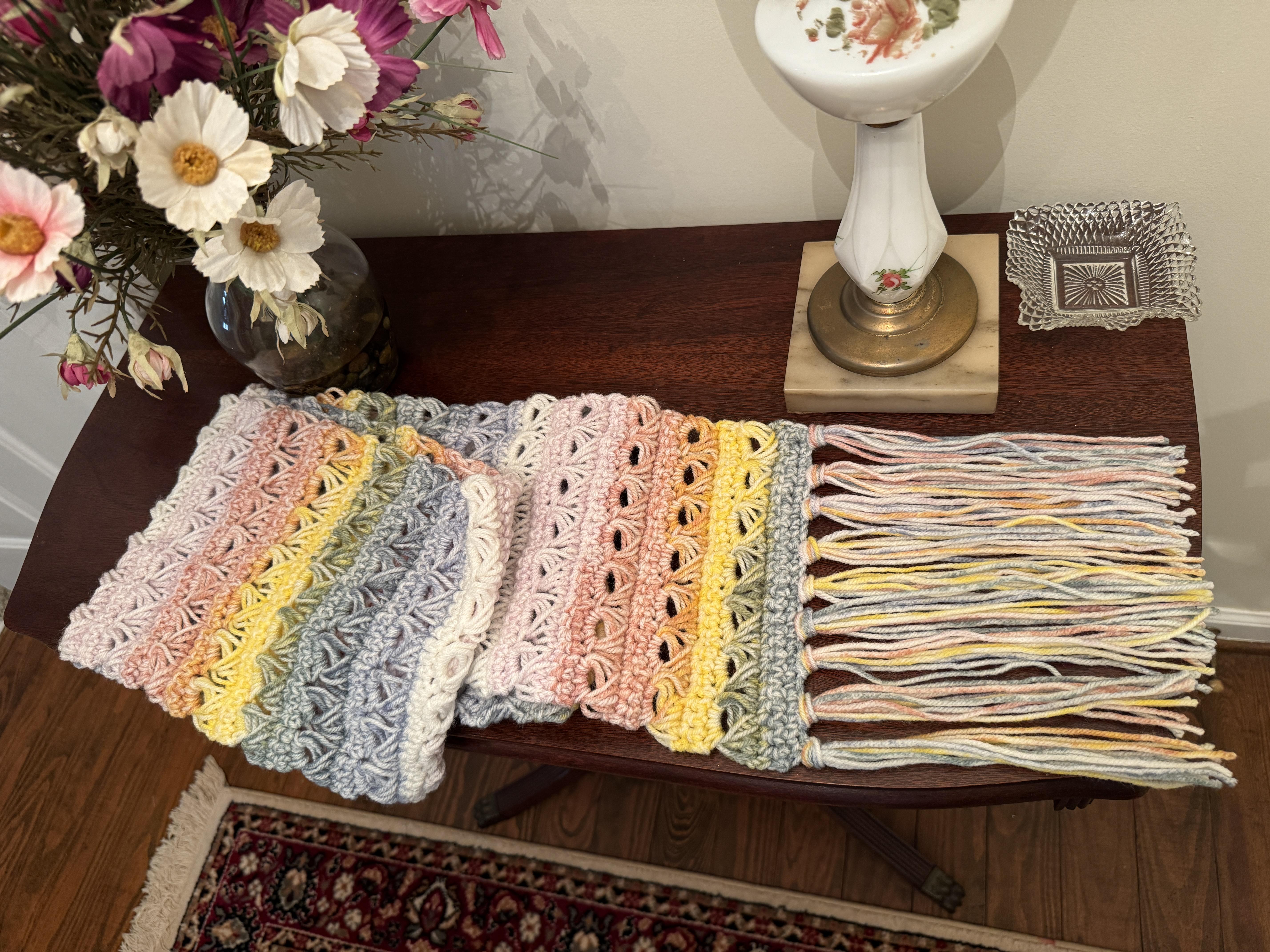 QUICK & EASY Broomstick Scarf