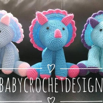 Triceratops Amigurumi