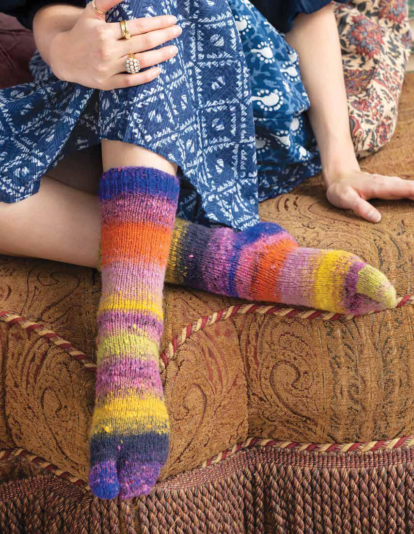 Noro Tabi Socks Knitting Pattern
