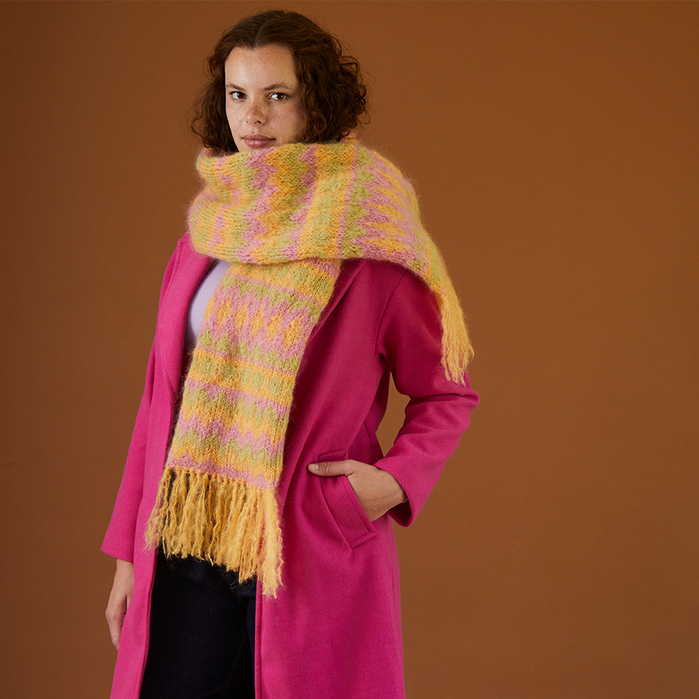 Debbie Bliss Izzy Scarf Knitting Pattern