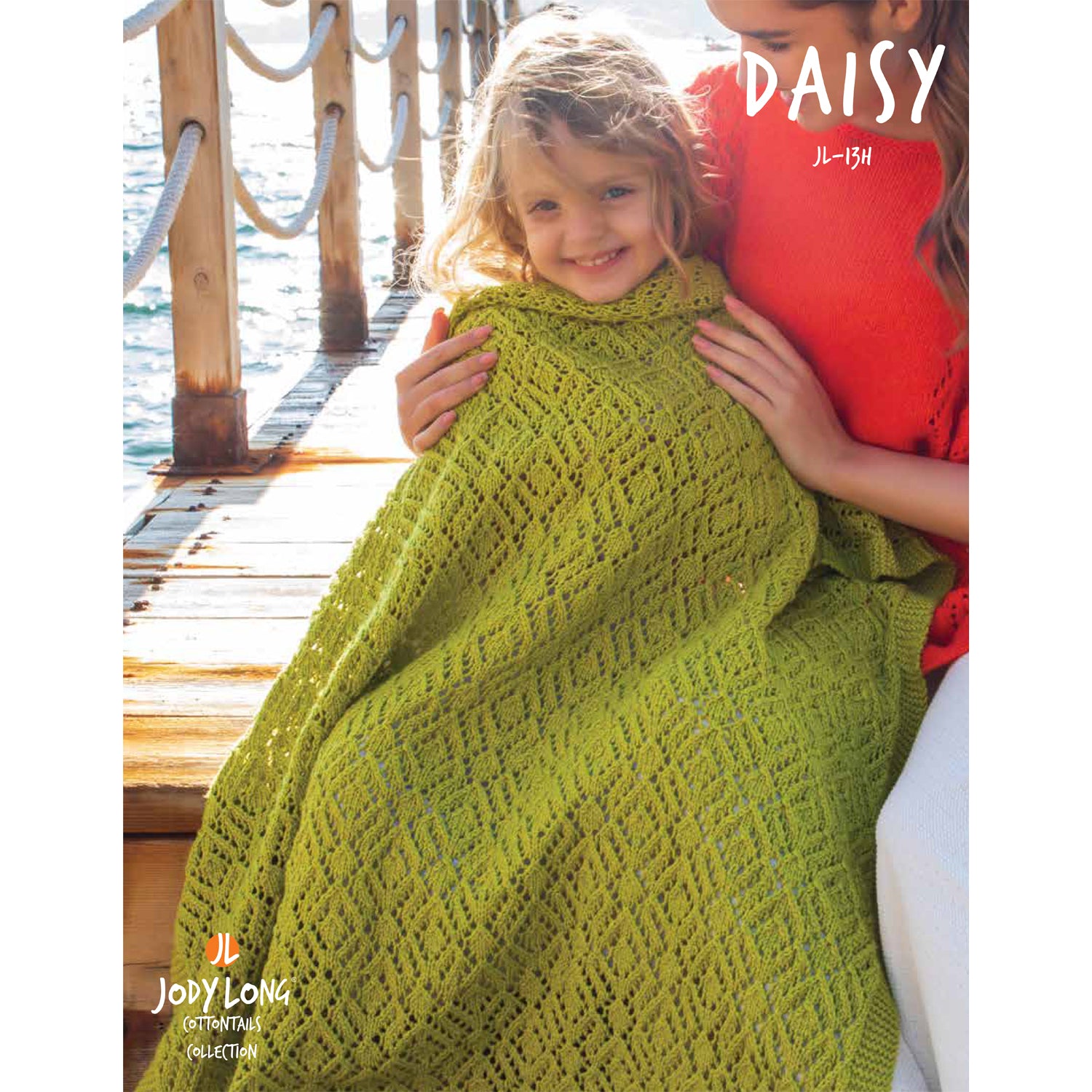 Jody Long JLH Daisy Blanket Knitting Pattern