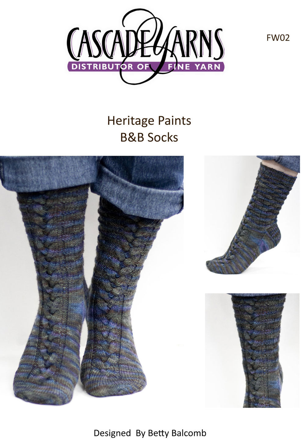 B&B Socks Knitting Pattern