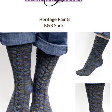 B&B Socks Knitting Pattern