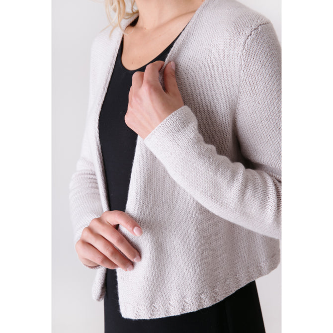 Shibui Knits Niya Cardigan Knitting Pattern