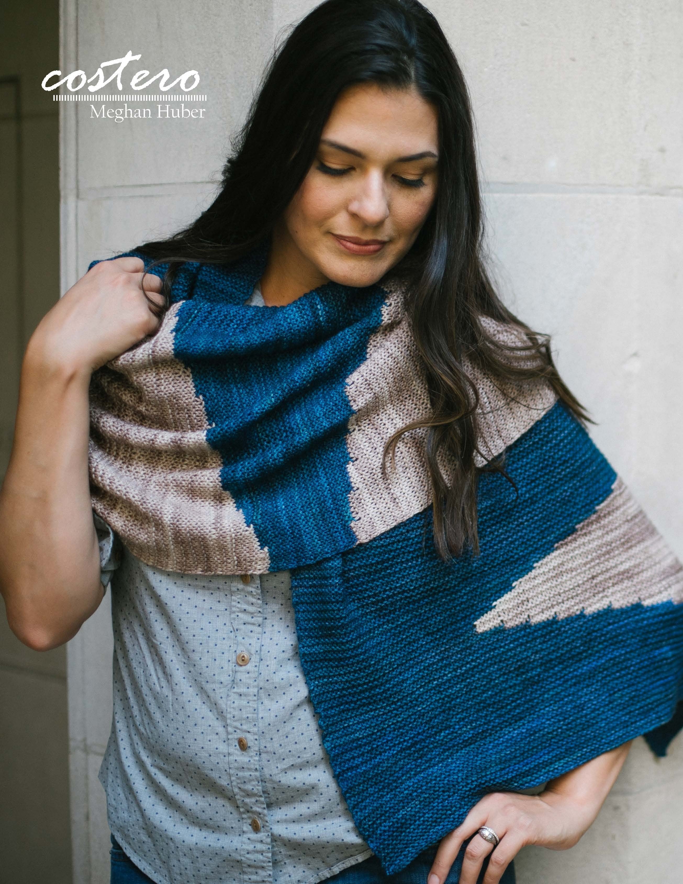 Costero Wrap Knitting Pattern