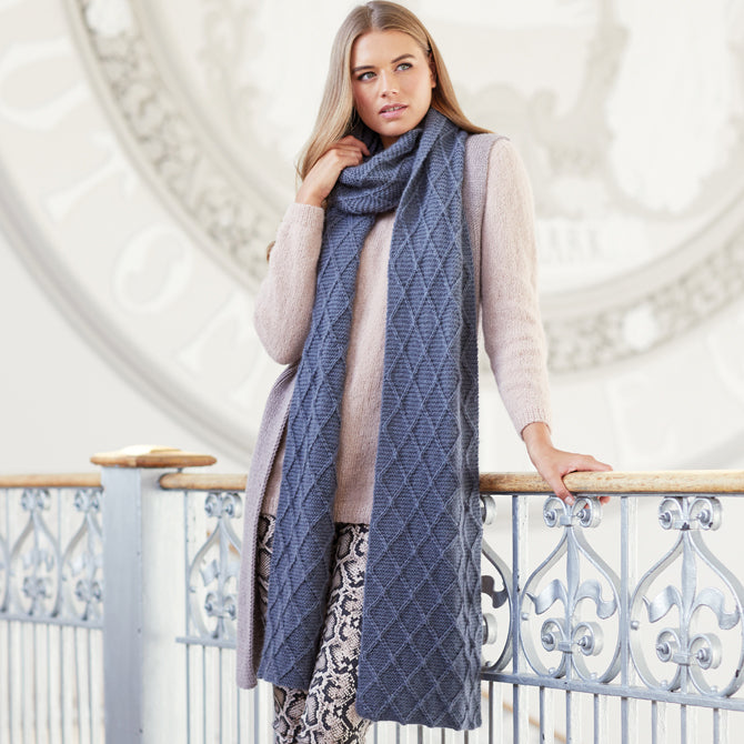 Rowan 10 Scarf Knitting Pattern